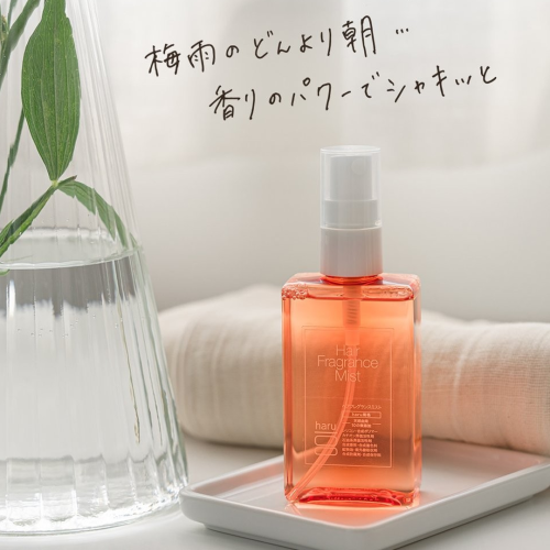 Xịt thơm tóc Haru 100ml  nuôi dưỡng và bảo vệ tóc - Made in Japan